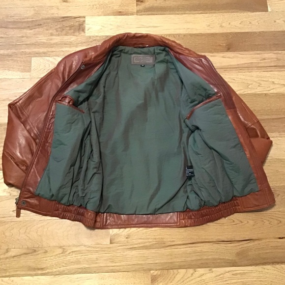 ❗️VINTAGE LEATHER SUPER SOFT BOMBER - Picture 8 of 15